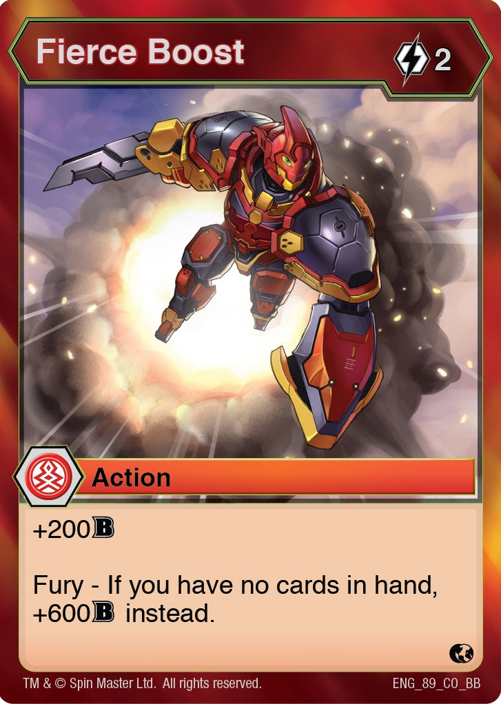 Fierce Boost (89) [BB] - Bakugan TCG Single