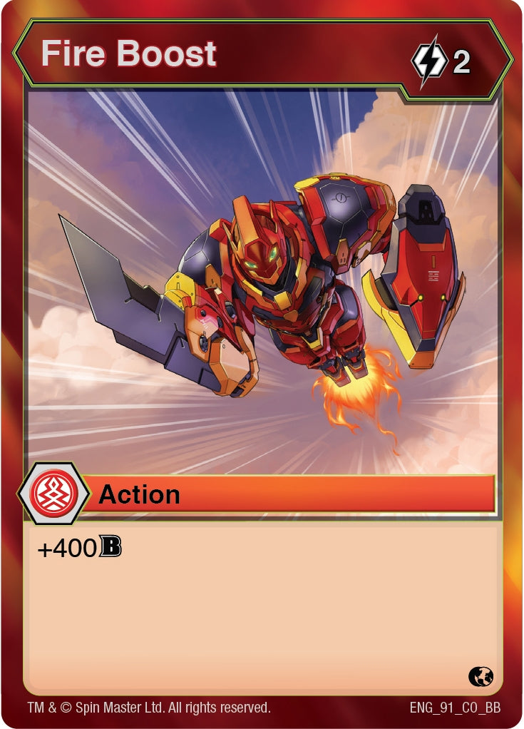 Fire Boost (91) [BB] - Bakugan TCG Single