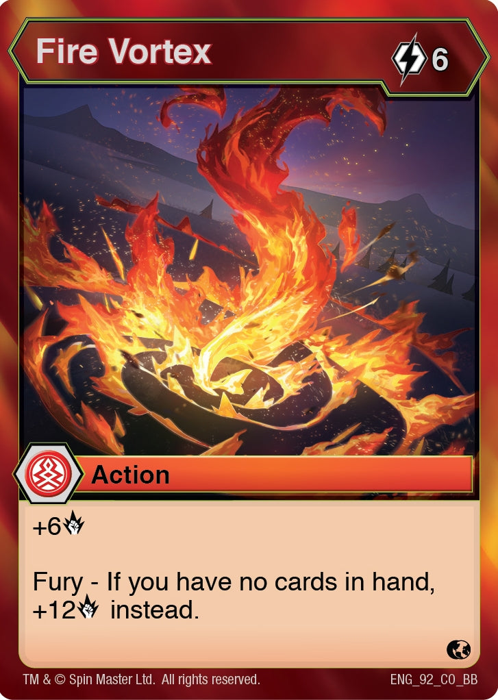 Fire Vortex (92) [BB] - Bakugan TCG Single