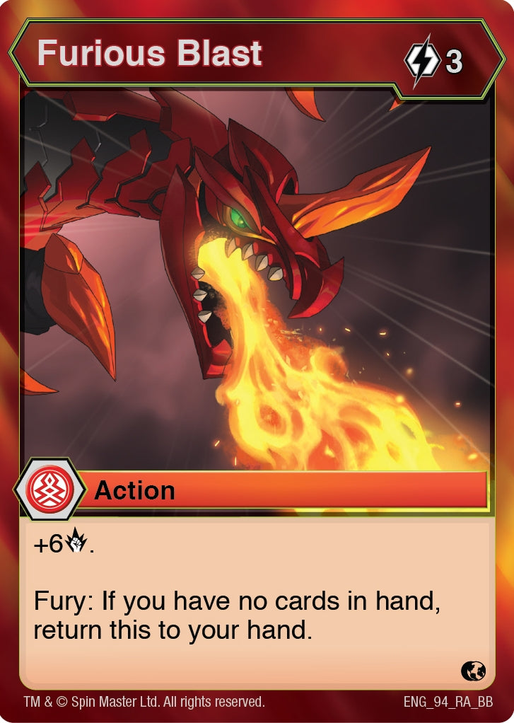 Furious Blast (94) [BB] - Bakugan TCG Single