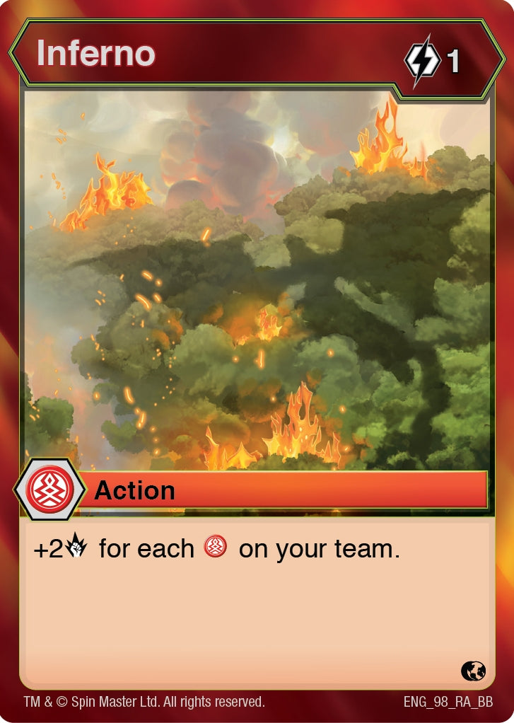 Inferno (98) [BB] - Bakugan TCG Single