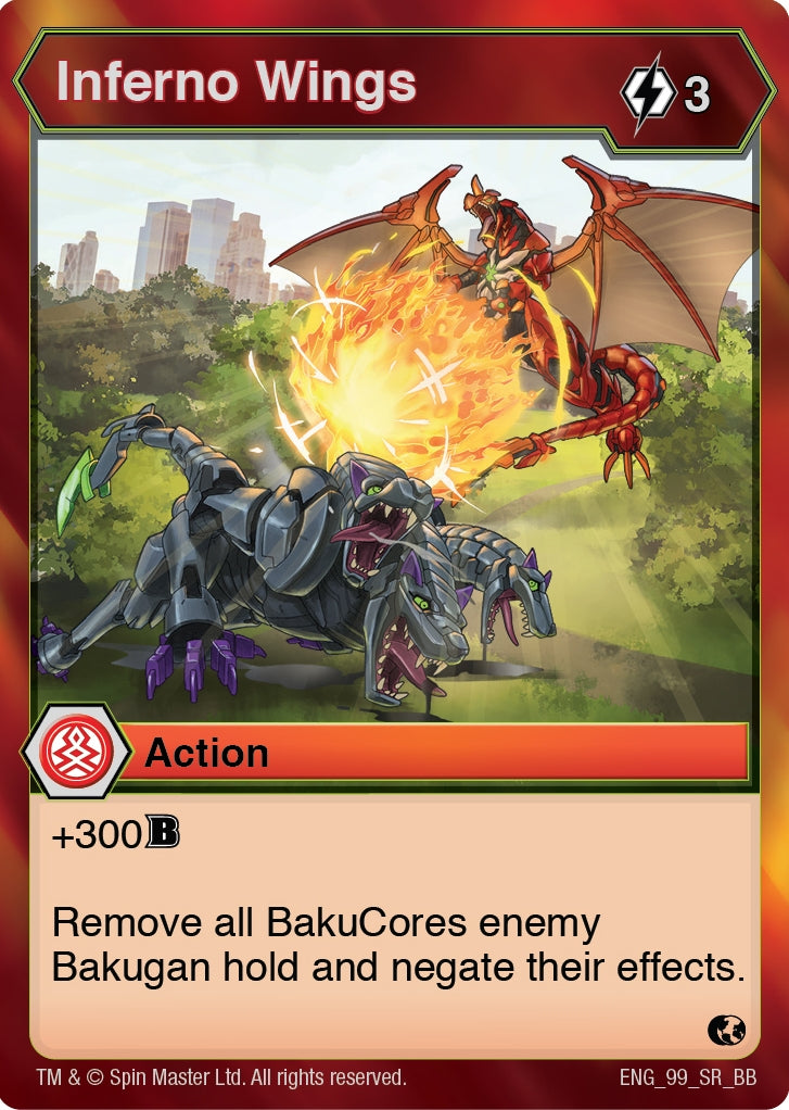 Inferno Wings (99) [BB] - Bakugan TCG Single