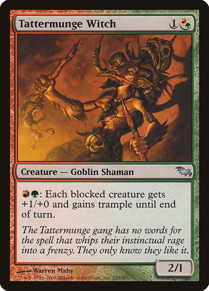 Tattermunge Witch (220) [SHM] - MTG Single