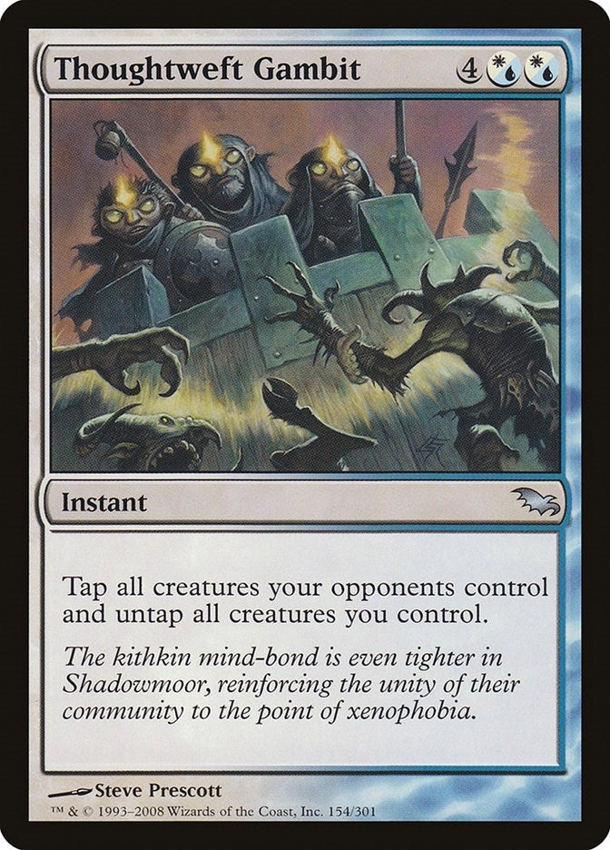 Thoughtweft Gambit (154) [SHM] - MTG Single