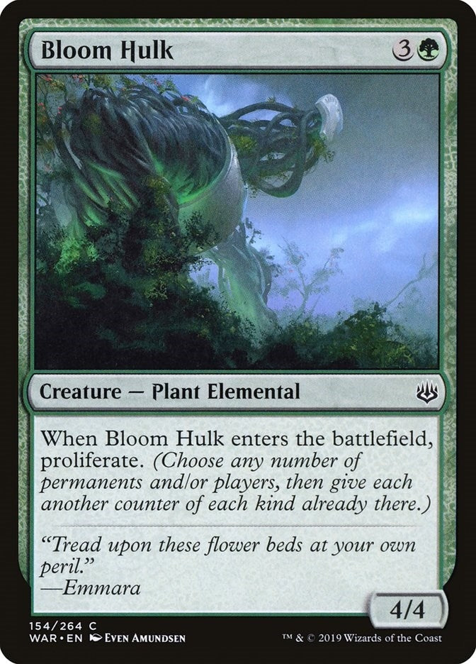 Bloom Hulk (154) [WAR] - MTG Single