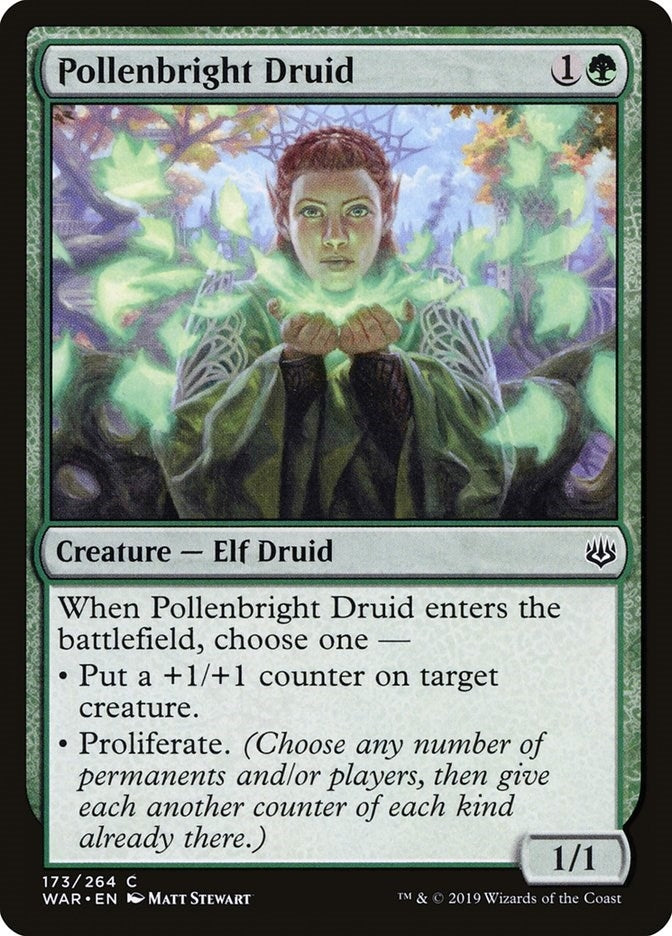 Pollenbright Druid (173) [WAR] - MTG Single