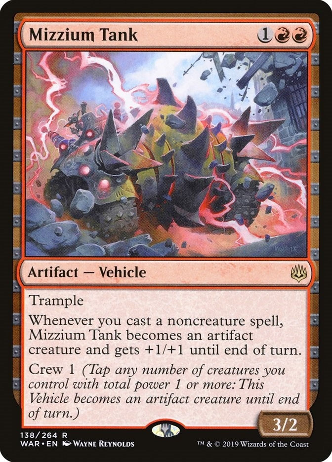 Mizzium Tank (138) [WAR] - MTG Single