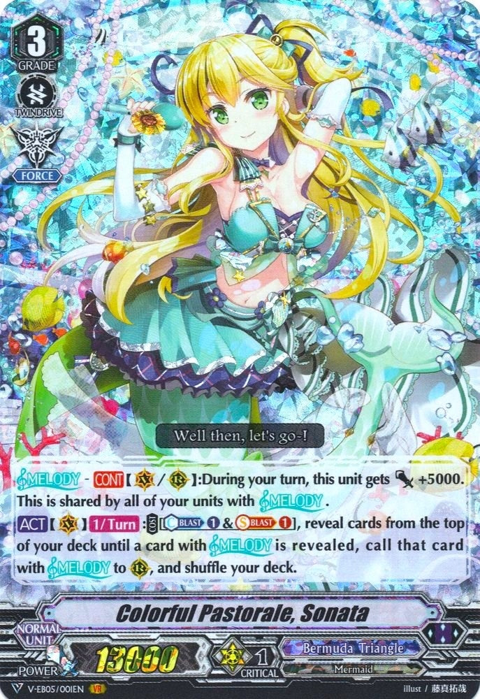 Colorful Pastorale Sonata (5001) [V-EB05] - Cardfight Vanguard Single
