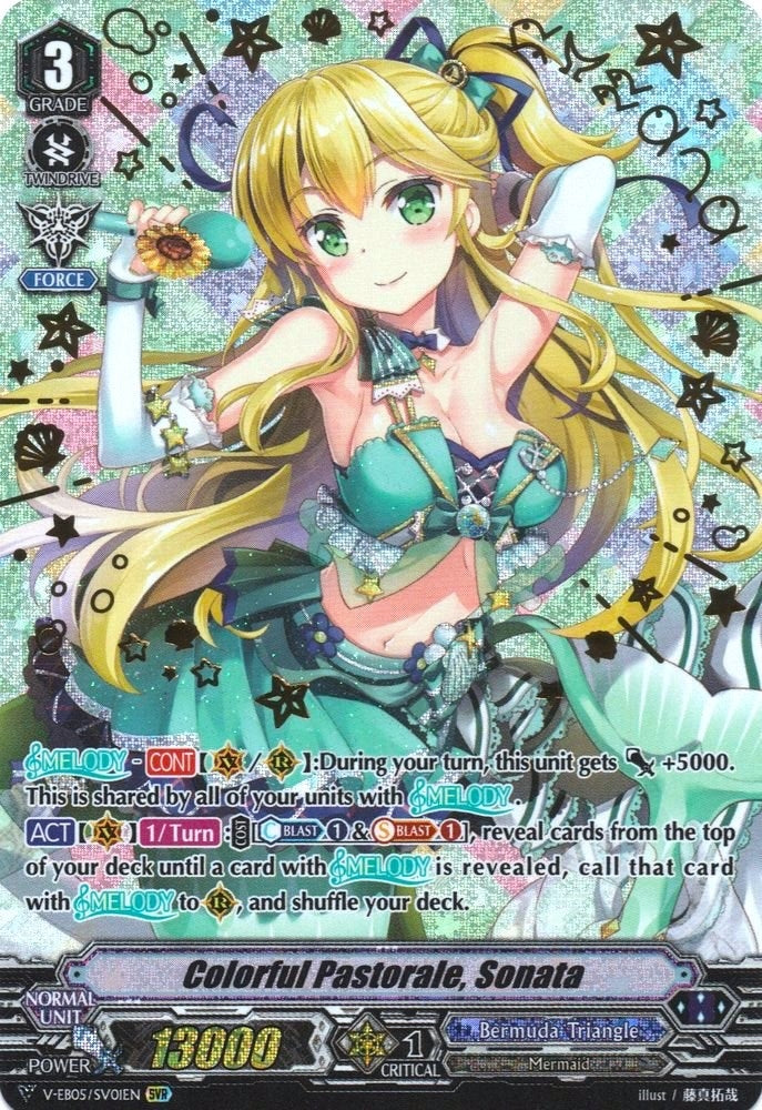 Colorful Pastorale Sonata (SVR) (501) [V-EB05] - Cardfight Vanguard Single