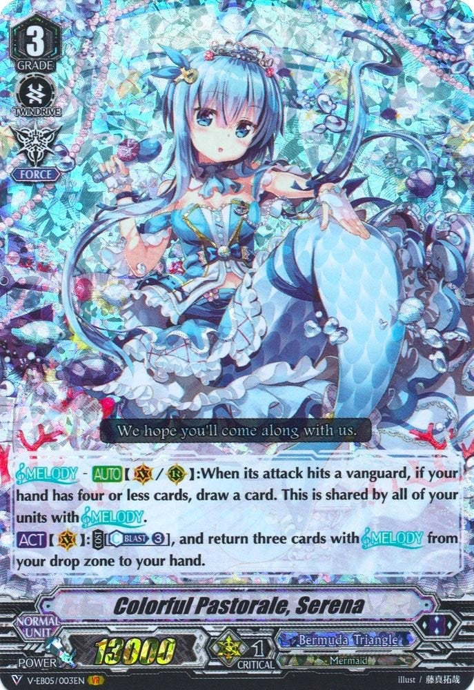 Colorful Pastorale Serena (5003) [V-EB05] - Cardfight Vanguard Single