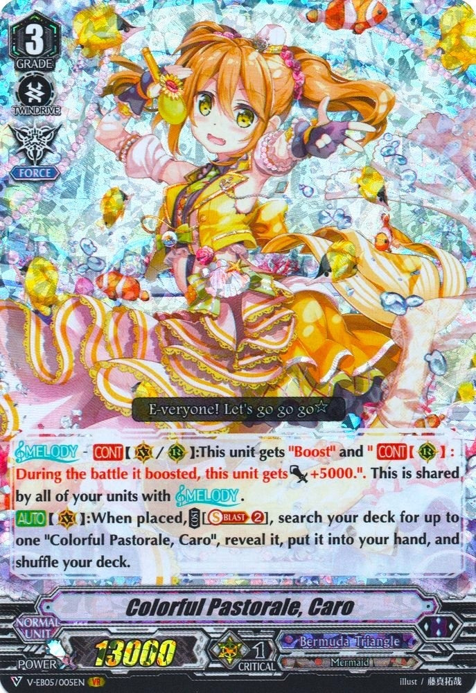 Colorful Pastorale Caro (5005) [V-EB05] - Cardfight Vanguard Single
