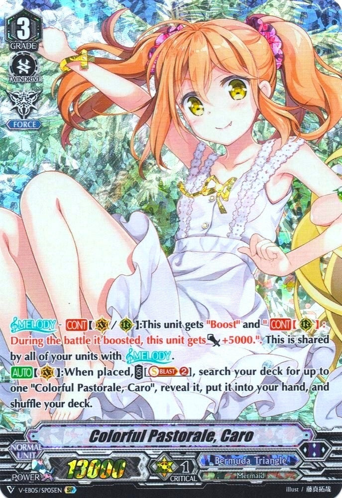 Colorful Pastorale Caro (SP) (505) [V-EB05] - Cardfight Vanguard Single