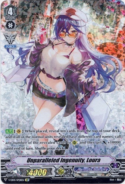 Unparalleled Ingenuity Loura (SP) (508) [V-EB05] - Cardfight Vanguard Single