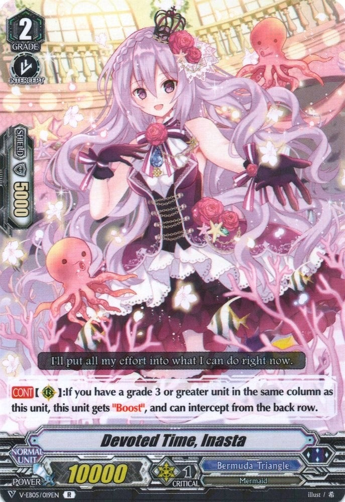 Devoted Time Inasta (5019) [V-EB05] - Cardfight Vanguard Single