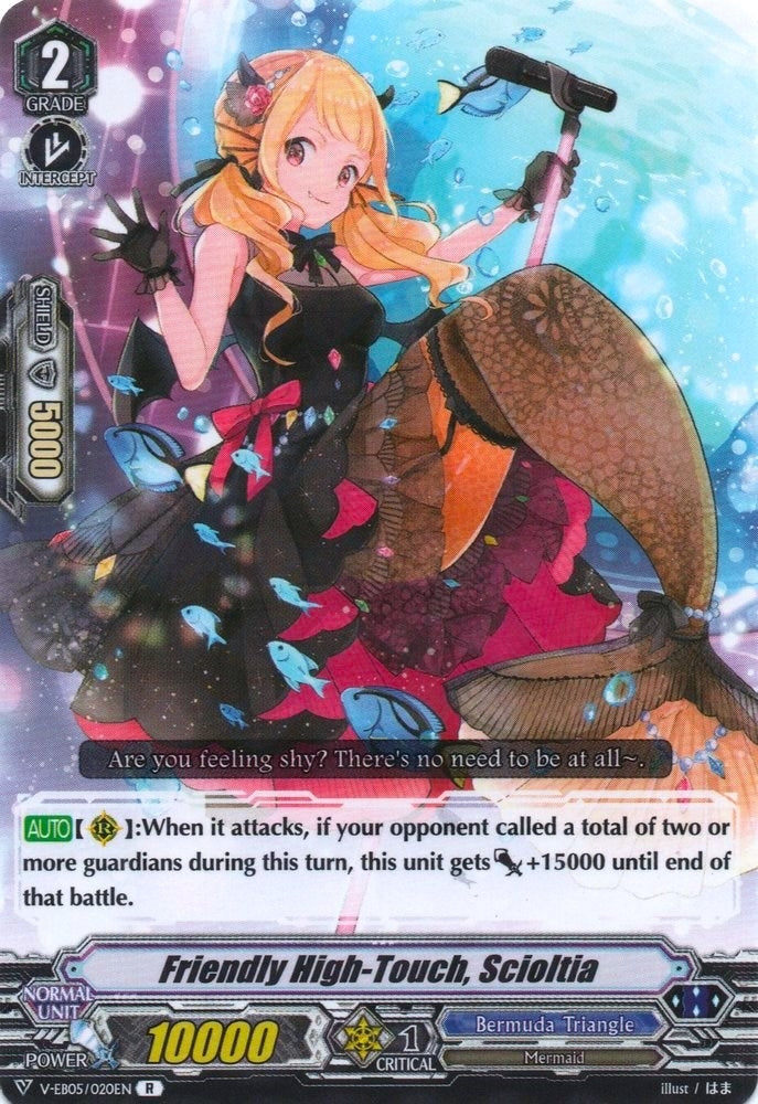 Friendly High-Touch Scioltia (5020) [V-EB05] - Cardfight Vanguard Single