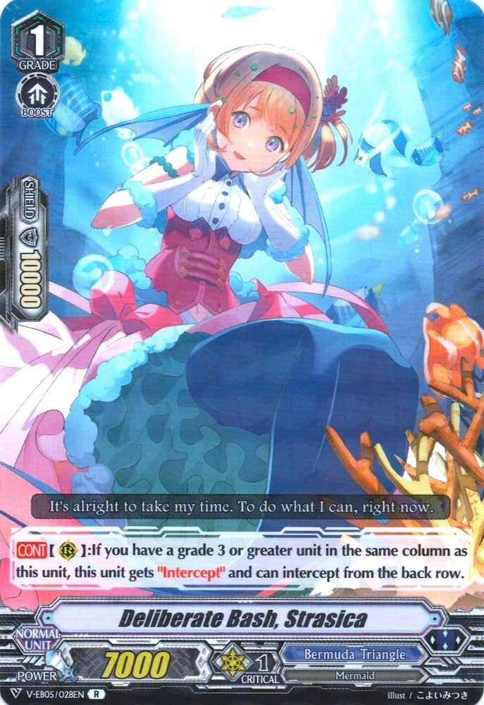 Deliberate Bash Strasica (5028) [V-EB05] - Cardfight Vanguard Single
