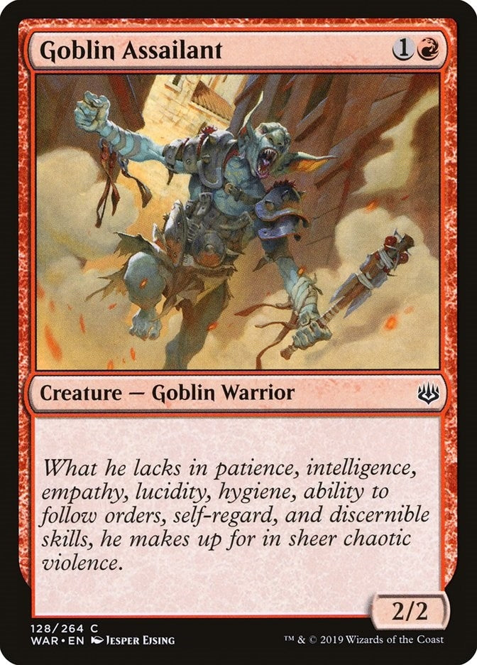 Goblin Assailant (128) [WAR] - MTG Single