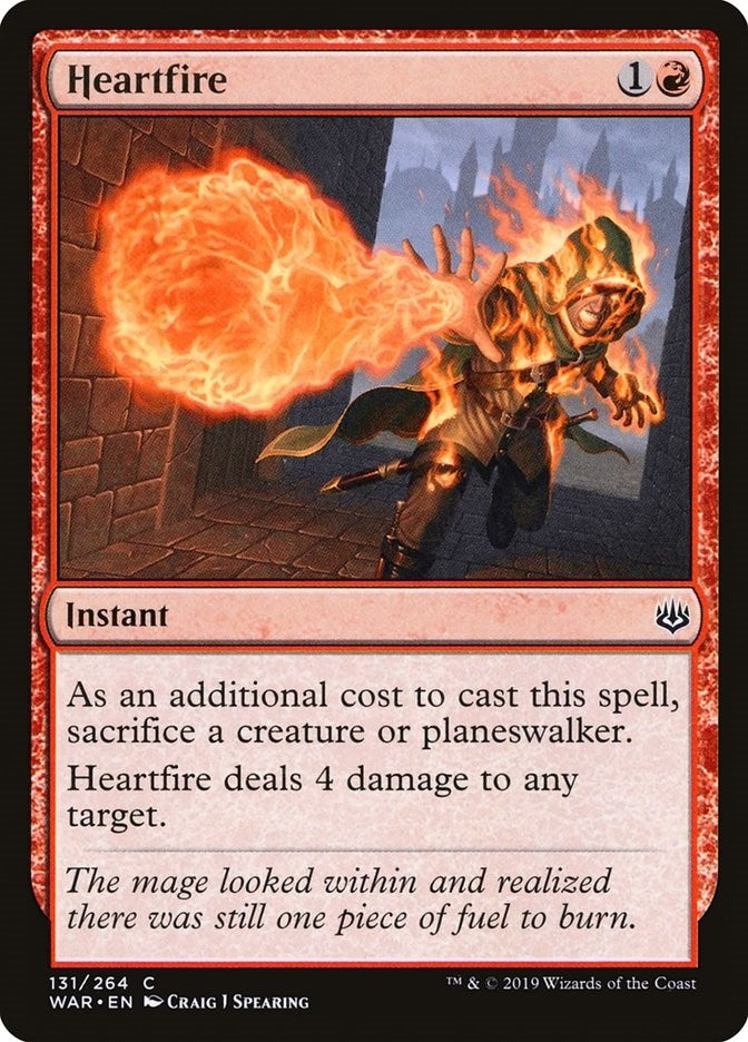 Heartfire (131) [WAR] - MTG Single