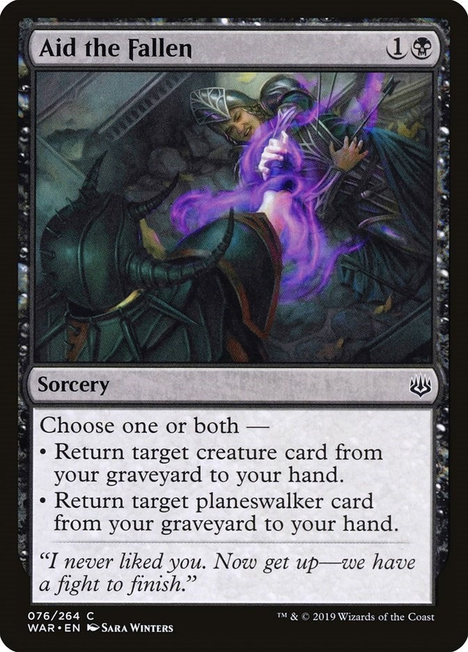 Aid the Fallen (76) [WAR] - MTG Single