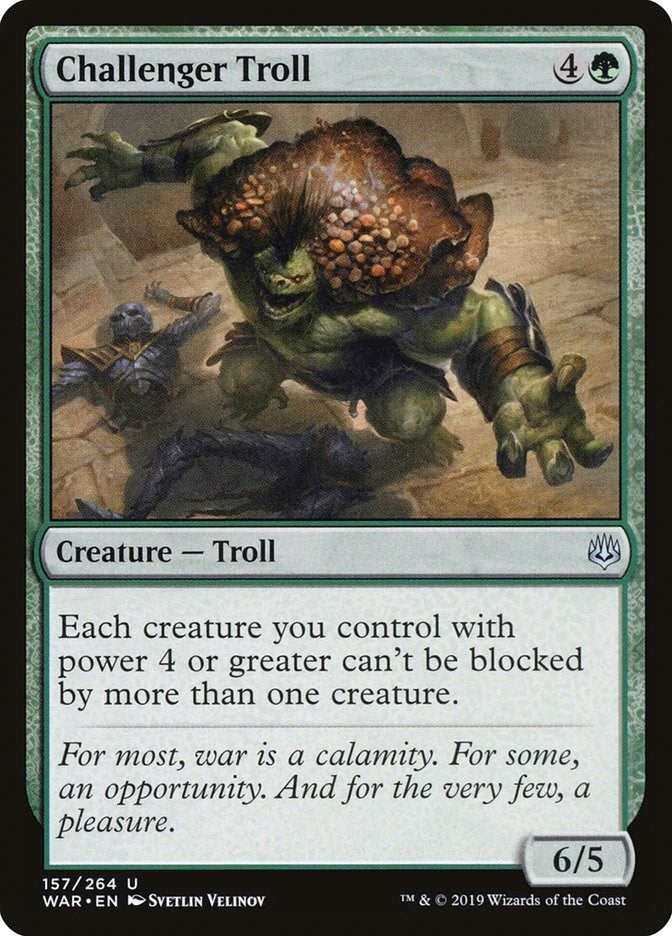 Challenger Troll (157) [WAR] - MTG Single