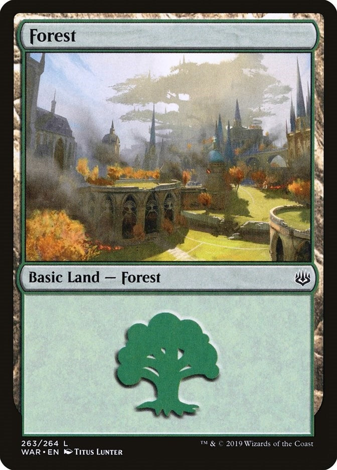 Forest (263) (263) [WAR] - MTG Single