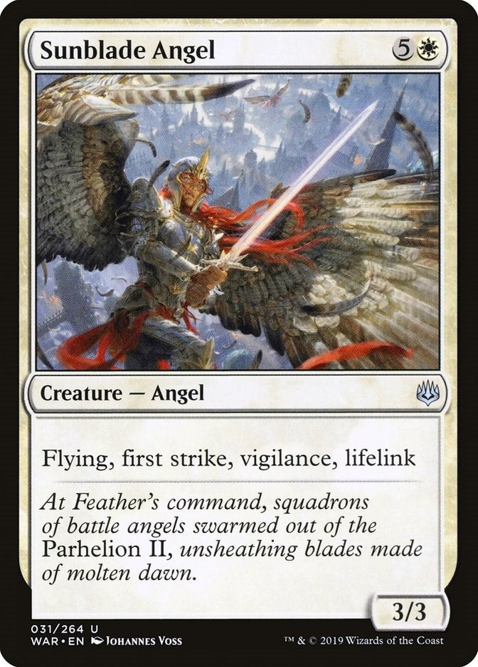 Sunblade Angel (31) [WAR] - MTG Single