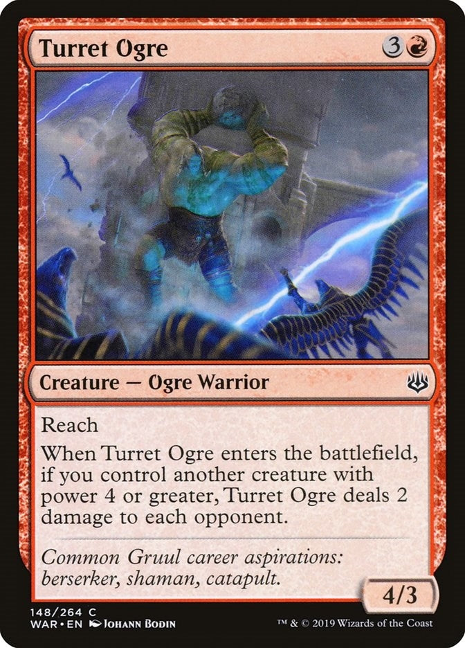 Turret Ogre (148) [WAR] - MTG Single