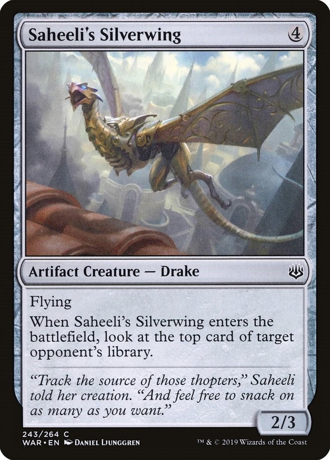 Saheeli’s Silverwing (243) [WAR] - MTG Single