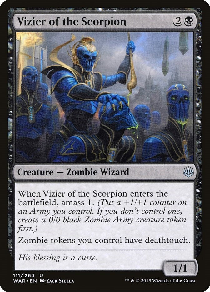 Vizier of the Scorpion (111) [WAR] - MTG Single