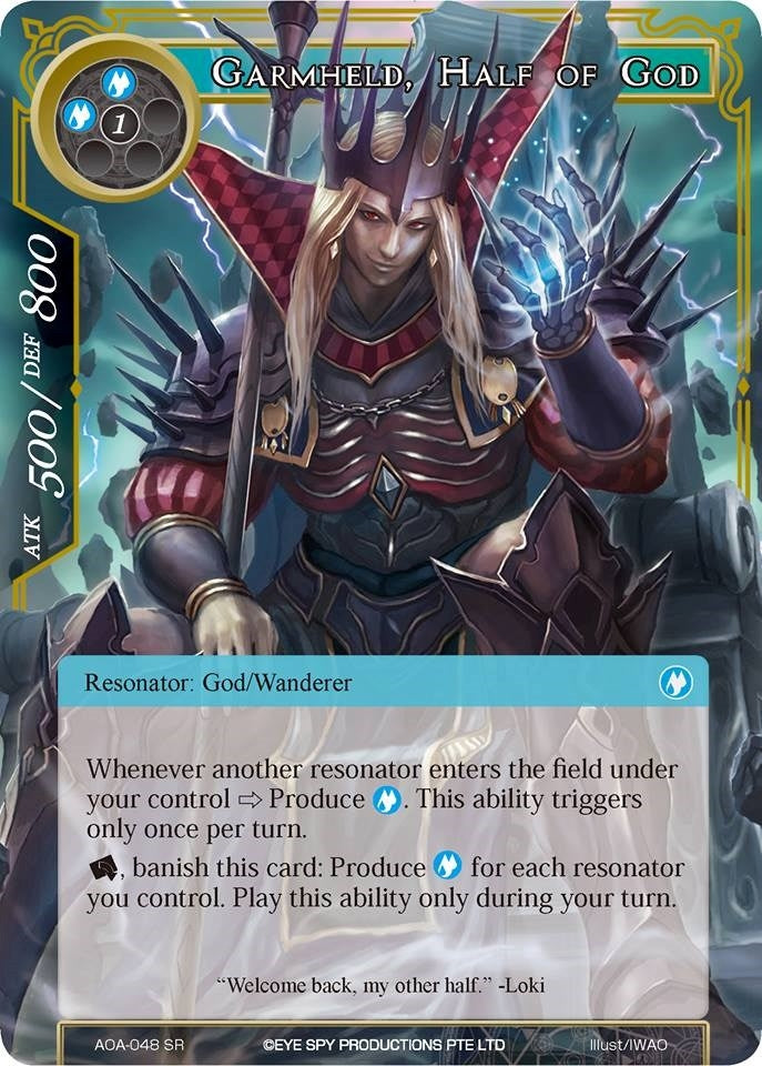 Garmheld Half of God (48) [AOA] - Force of Will Single