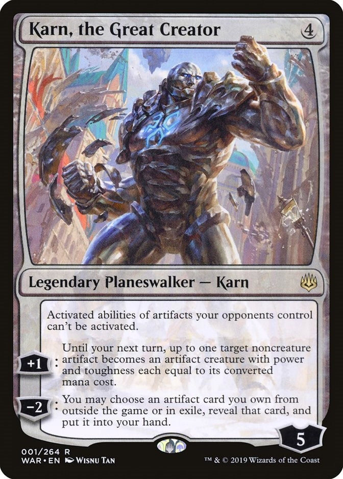 Karn the Great Creator (1) [WAR] - MTG Single