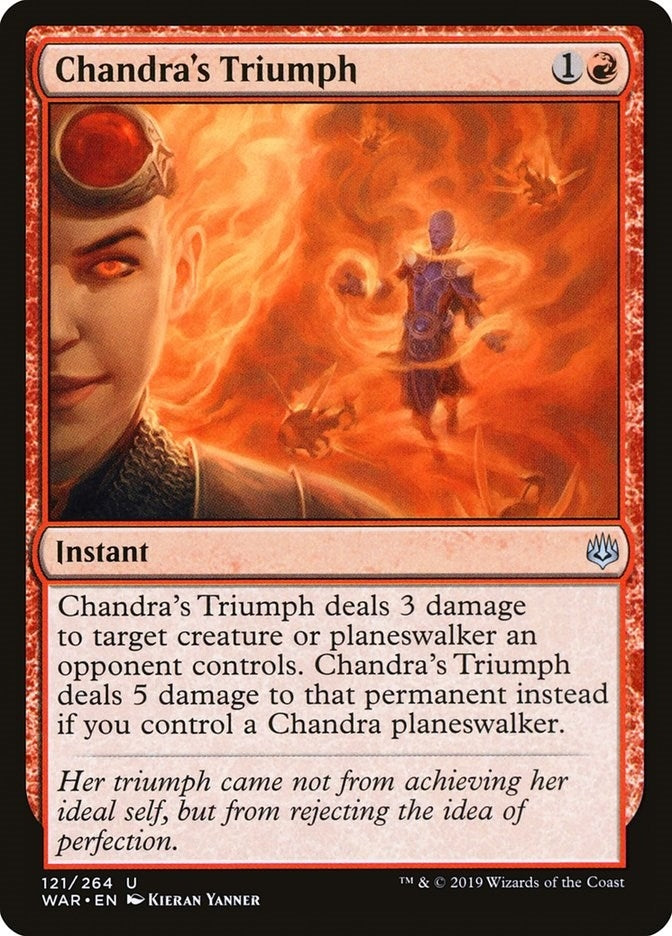 Chandra’s Triumph (121) [WAR] - MTG Single