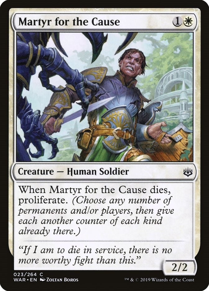 Martyr for the Cause (23) [WAR] - MTG Single