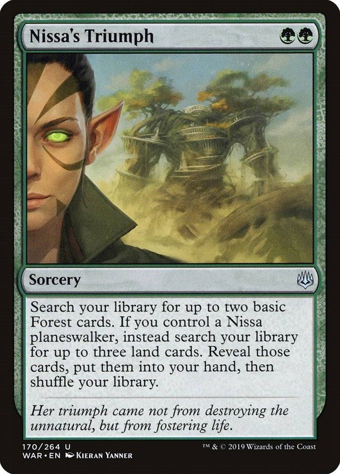 Nissa’s Triumph (170) [WAR] - MTG Single