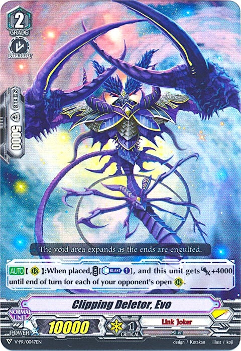 Clipping Deletor Evo (47) [VPR] - Cardfight Vanguard Single