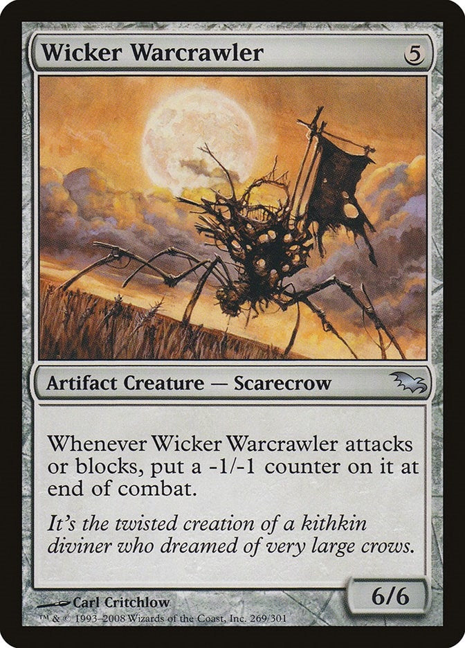 Wicker Warcrawler (269) [SHM] - MTG Single