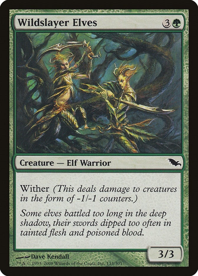 Wildslayer Elves (133) [SHM] - MTG Single