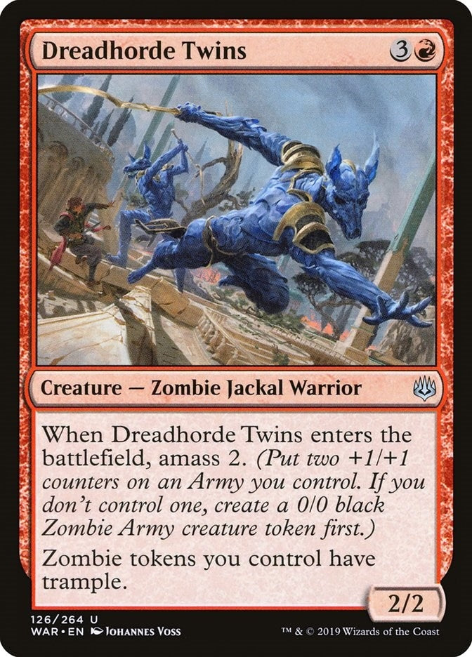 Dreadhorde Twins (126) [WAR] - MTG Single