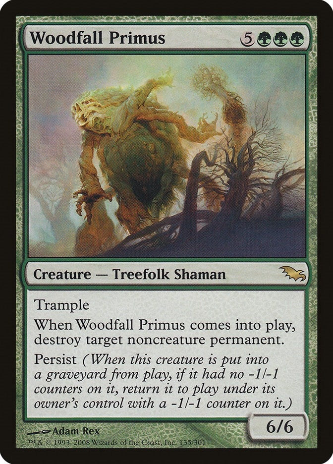 Woodfall Primus (135) [SHM] - MTG Single