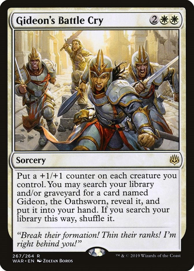 Gideon’s Battle Cry (267) [WAR] - MTG Single
