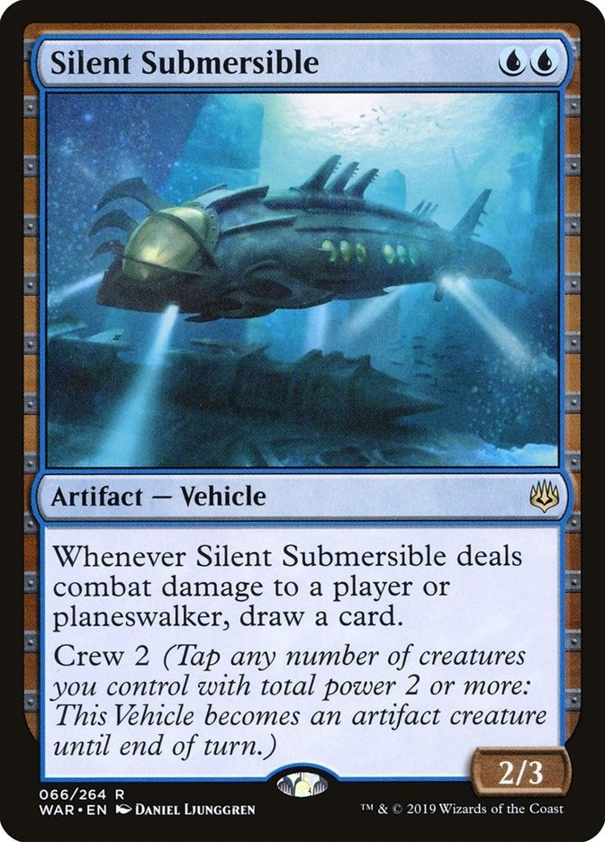 Silent Submersible (66) [WAR] - MTG Single