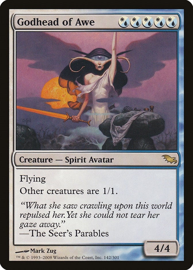 Godhead of Awe (142) [SHM] - MTG Single