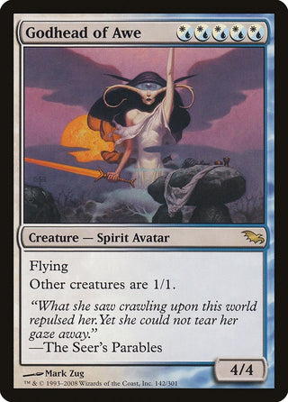 Godhead of Awe (142) [SHM] - MTG Single