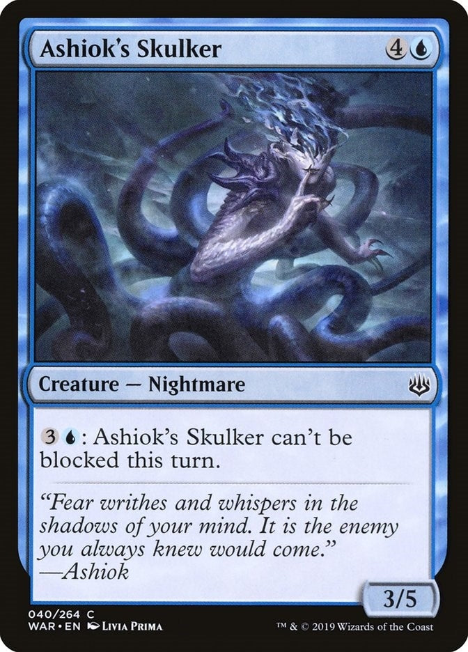 Ashiok’s Skulker (40) [WAR] - MTG Single