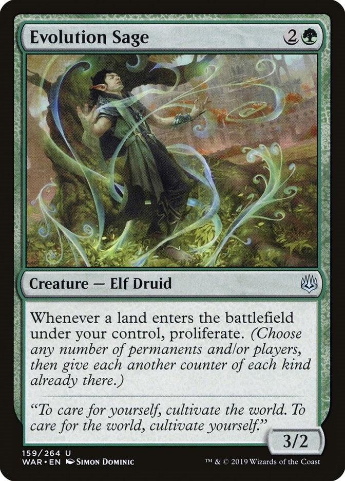 Evolution Sage (159) [WAR] - MTG Single