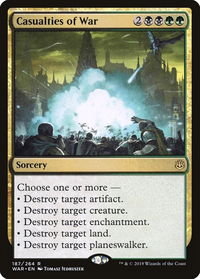 Casualties of War (187) [WAR] - MTG Single