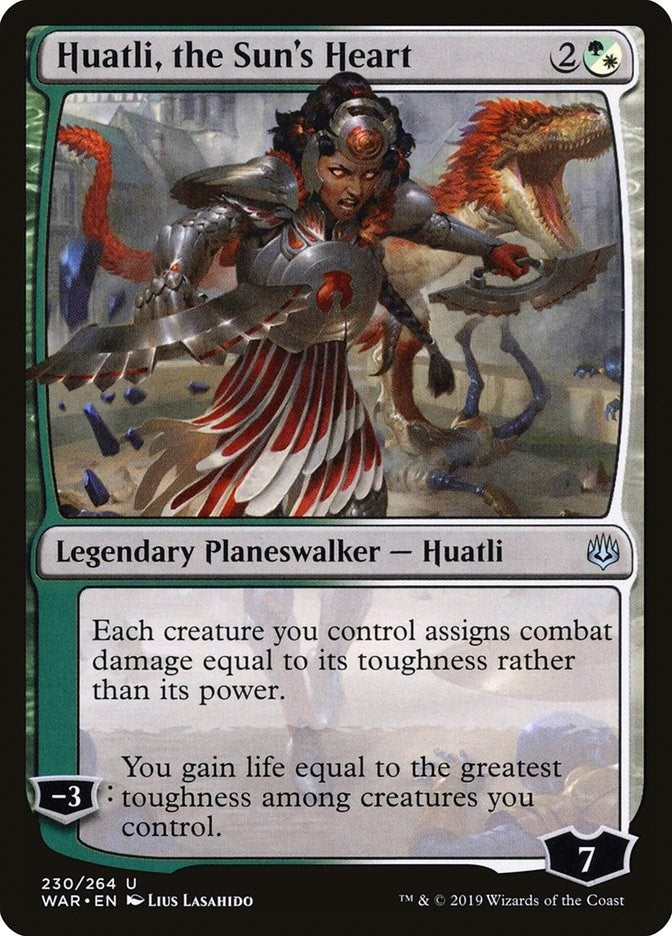 Huatli the Sun’s Heart (230) [WAR] - MTG Single