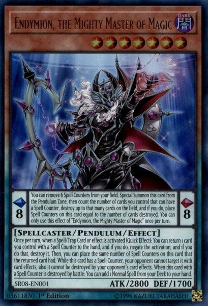 Endymion the Mighty Master of Magic (8001) (SR08) - YuGiOh Single
