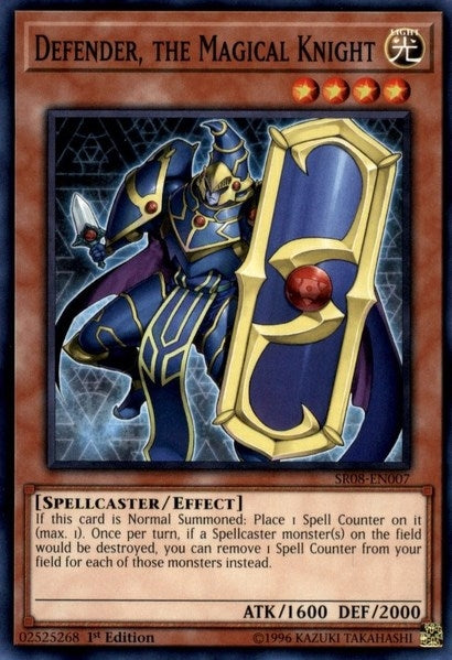Defender the Magical Knight (8007) (SR08) - YuGiOh Single