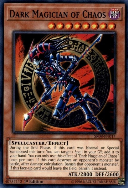 Dark Magician of Chaos (8015) (SR08) - YuGiOh Single